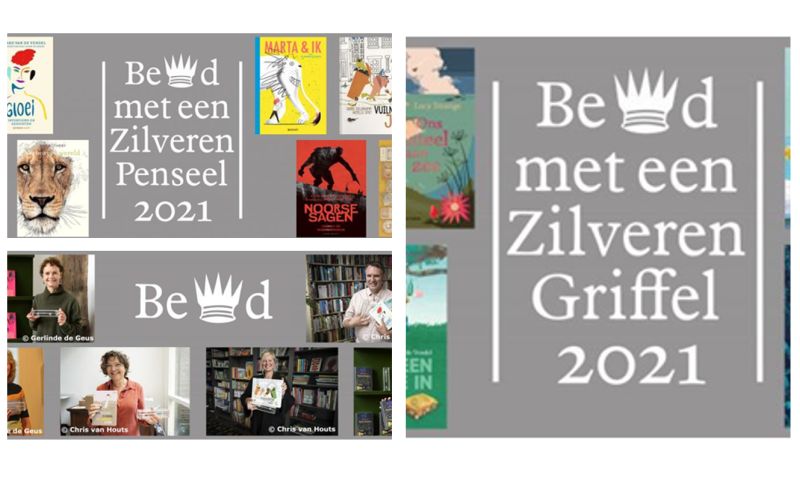 Zilveren Griffels en Penselen 2021 bekend